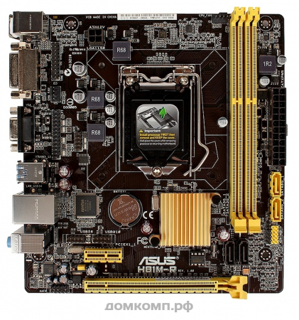 Материнская плата ASUS H81M-R/C/SI [1150, mATX]